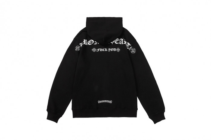 clothes Ch*0me He**ts horse shoe floral hoodie