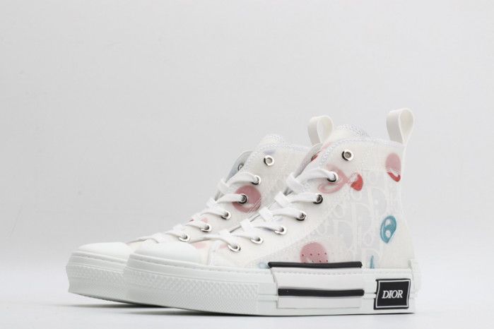 D10R B23 Oblique High Top Sneaker